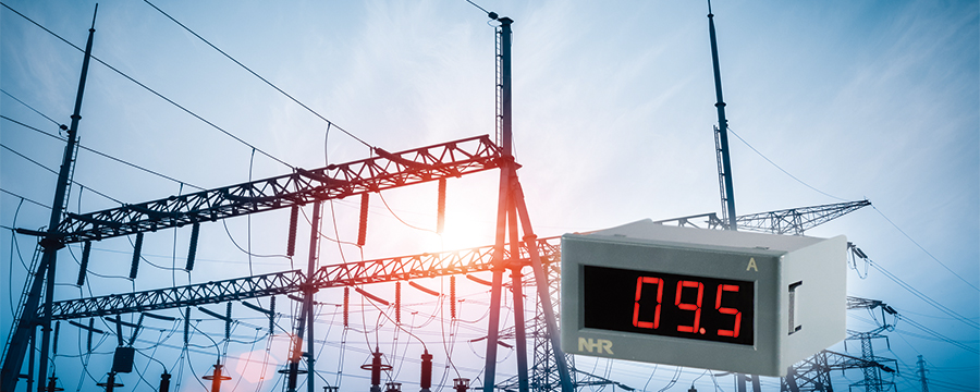 虹潤新品，燃情上市：NHR-D300電壓/電流表，大屏顯示  一目了然